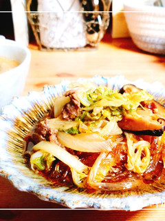 牛肉と白菜のプルコギ風煮込み-レシピのメイン写真