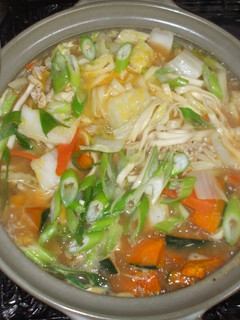 ほうとう鍋♪簡単レシピ味付け具材うどん-レシピのメイン写真