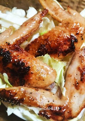 【手羽先🍗】DAHLIAソース焼き🪷多国籍風🌌♪-レシピのメイン写真