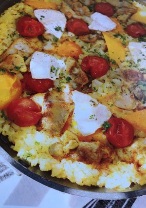 カレーパエリア(塩麹入り)-レシピのメイン写真