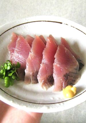 鰹(心臓 刺身 たたき 一夜干 南蛮漬)-レシピのメイン写真