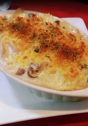 耳福うっとり💘あちあち胸熱牡蠣グラタン-レシピのメイン写真