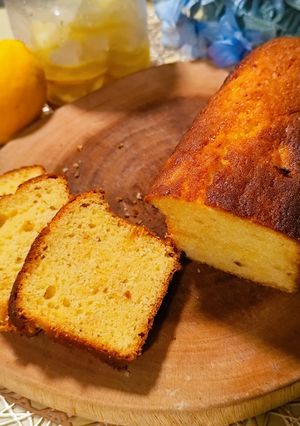 簡単♪爽やかしっとりレモンパウンドケーキ-レシピのメイン写真