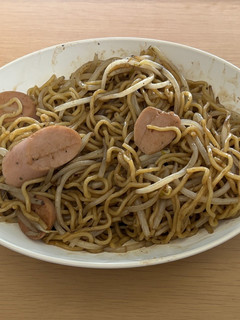 魚肉ソーセージともやしの焼きそば-レシピのメイン写真