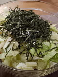 山芋とレタスのサラダ-レシピのメイン写真