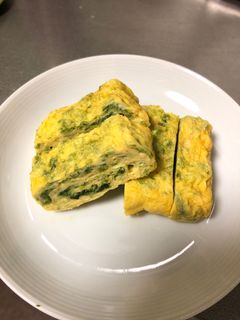 あおさ入り卵焼き-レシピのメイン写真