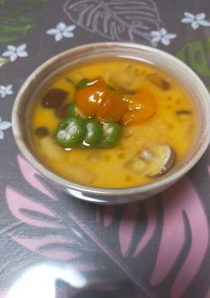 夏野菜の茶碗蒸し-レシピのメイン写真