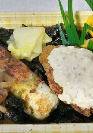 のりタル弁当♡手作り♡ほか弁風-レシピのメイン写真