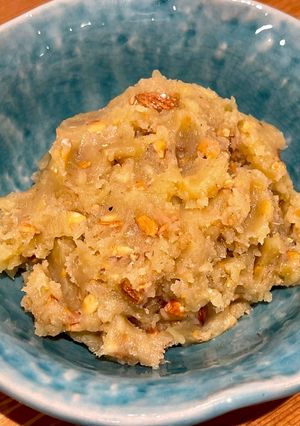 アーモンド入り焼き芋マッシュ-レシピのメイン写真
