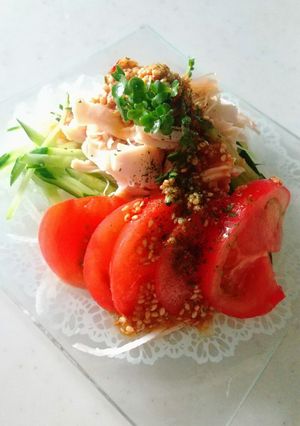 野菜と鶏ささ身で時短♪棒々鶏-レシピのメイン写真