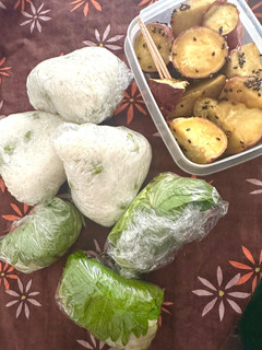 万博弁当野菜と一緒に唐揚げロール-レシピのメイン写真
