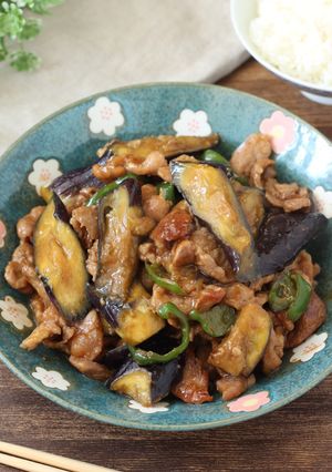 ご飯泥棒★豚こまとなすの甘辛スタミナ炒め-レシピのメイン写真