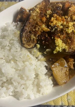 茄子の揚げびたしカレー-レシピのメイン写真