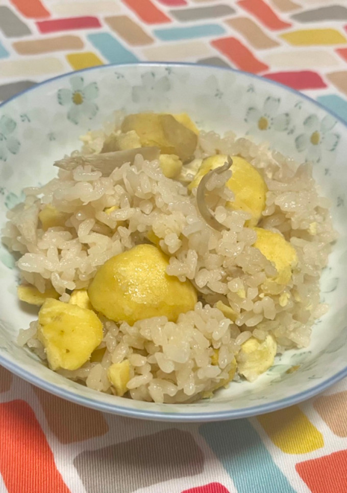 超簡単☆栗ごぼうごはん♪♪-レシピのメイン写真