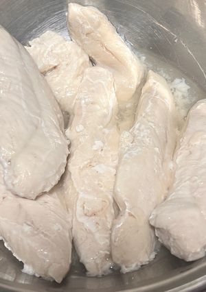 ササミで簡単♡ほぐして使うサラダチキン-レシピのメイン写真
