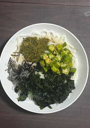 ねばねばライスパスタ-レシピのメイン写真