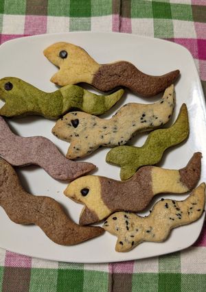 干支のクッキー（巳）-レシピのメイン写真