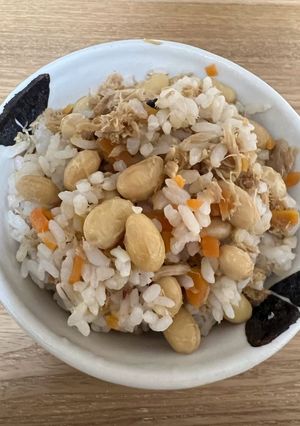 大豆入りツナごはん-レシピのメイン写真