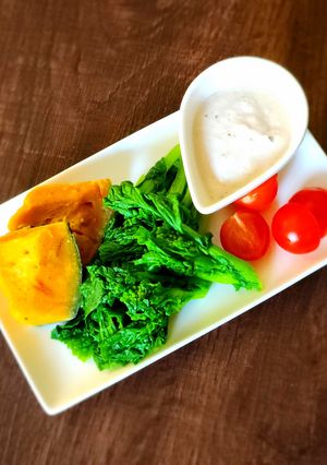 プラス1品☆お豆腐クリームディップ-レシピのメイン写真