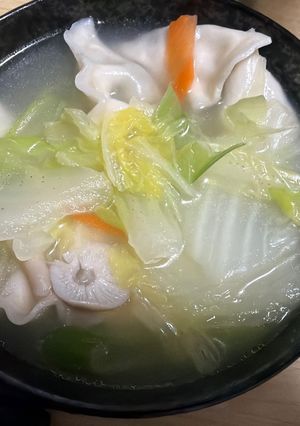スープ餃子-レシピのメイン写真