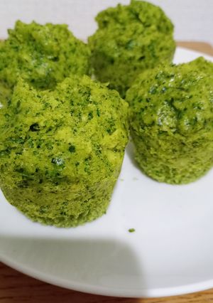 ほうれん草の蒸しパン-レシピのメイン写真