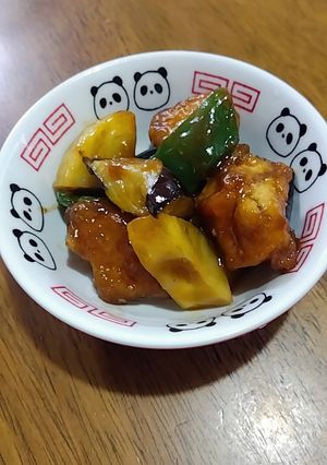 ご飯とまらん!カリカリ厚揚げと野菜の甘辛中華炒め-レシピのメイン写真