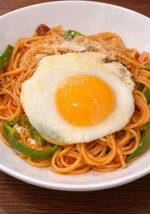 昔ながらのナポリタン-レシピのメイン写真