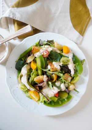 新玉ねぎとごまのドレッシング-レシピのメイン写真