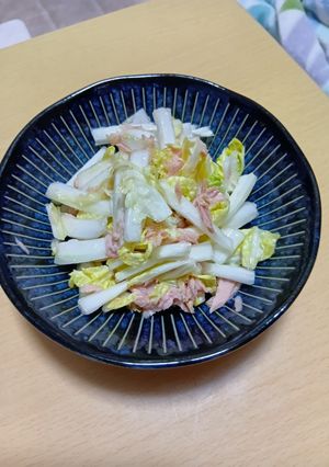 白菜とシーチキン-レシピのメイン写真