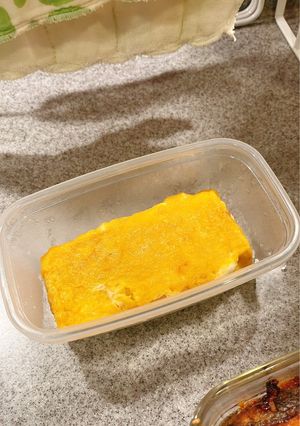 甘辛そぼろの卵焼き-レシピのメイン写真