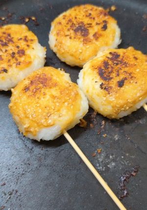 冷やご飯の五平餅-レシピのメイン写真