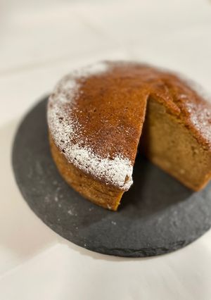 バナナキャラメルケーキ-レシピのメイン写真