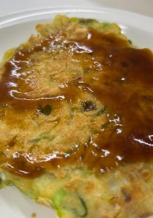 【つどいごはん】春キャベツでお好み焼き-レシピのメイン写真