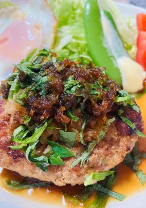 大葉たっぷりおろしハンバーグ-レシピのメイン写真