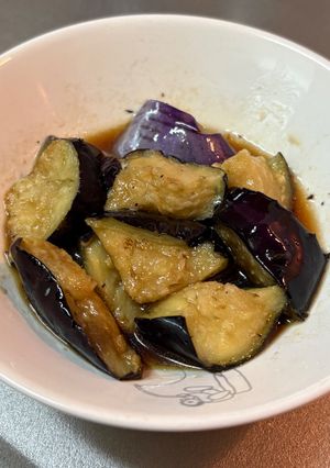 材料２つ超簡単‼️揚げナスの煮浸し風-レシピのメイン写真