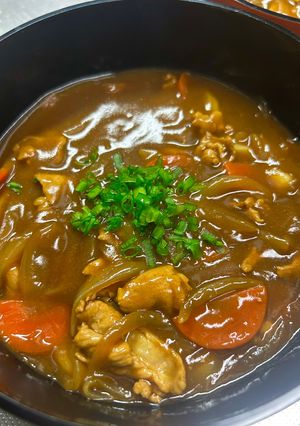 即席カレーうどん。-レシピのメイン写真