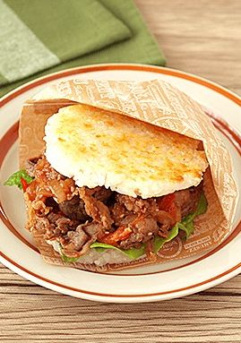 チーズライスバーガー-レシピのメイン写真