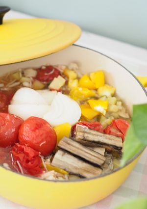 夏野菜の重ね煮 簡単アレンジで時短にも-レシピのメイン写真