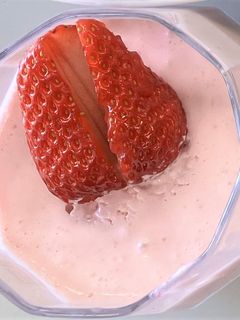 フレッシュいちごのヨーグルトムース-レシピのメイン写真