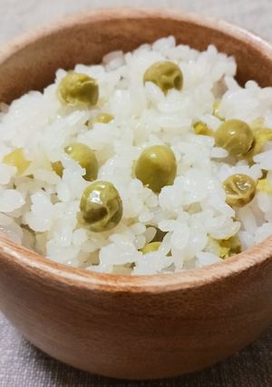 グリンピースご飯-レシピのメイン写真
