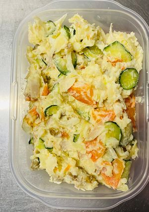 蒸し器を使った野菜のポテトサラダ-レシピのメイン写真