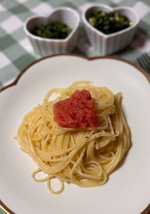 超簡単♡ワンパン激ウマたらこパスタ-レシピのメイン写真