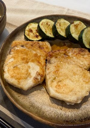 平日1人飯:めかじきのムニエル-レシピのメイン写真