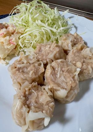 【簡単かさまし夕食】えのきのジューシーシューマイ-レシピのメイン写真