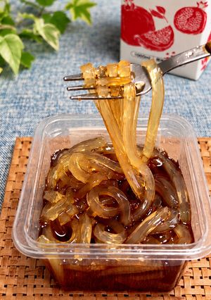 ちょい足し味変♪ざくろところてん-レシピのメイン写真