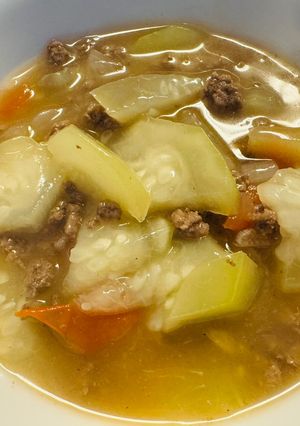 冬瓜と牛ひき肉のうま塩とろみ煮-レシピのメイン写真