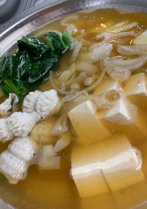 ダシが美味しいはも鍋！-レシピのメイン写真