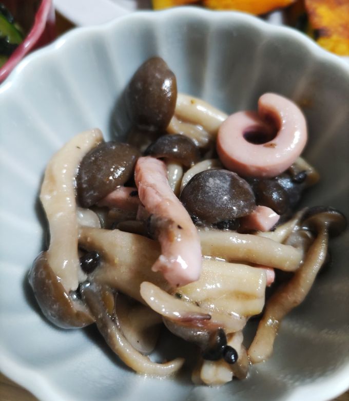 しめじの塩辛炒め※簡単副菜おつまみ-レシピのメイン写真