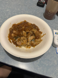 シソ薫る鶏もも玉ねぎ餡かけ丼-レシピのメイン写真