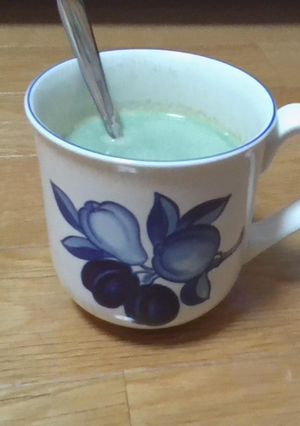 なんちゃって抹茶ラテ💚-レシピのメイン写真